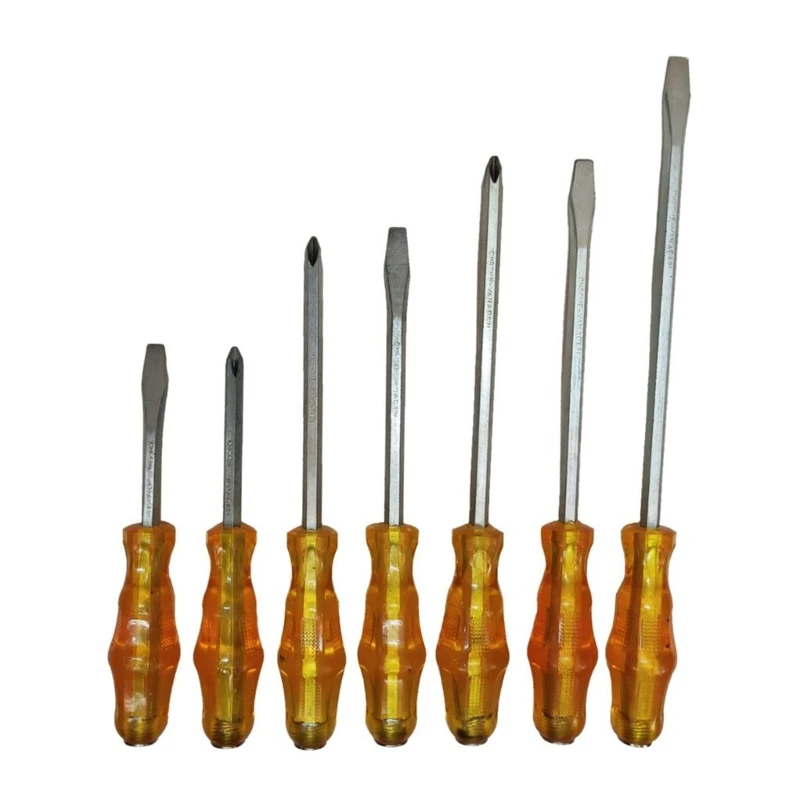 ست پیچ گوشتی ضربه خور 7 عددی یوروگلد 