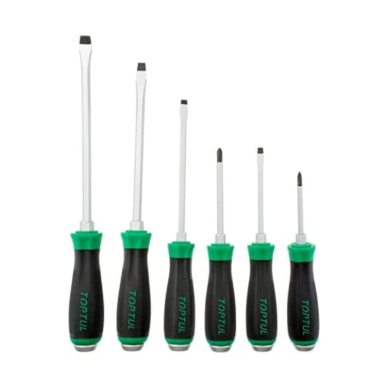 مجموعه پیچ گوشتی ضربه ای ۶ عددی تاپ تول مدل GAAE0605
