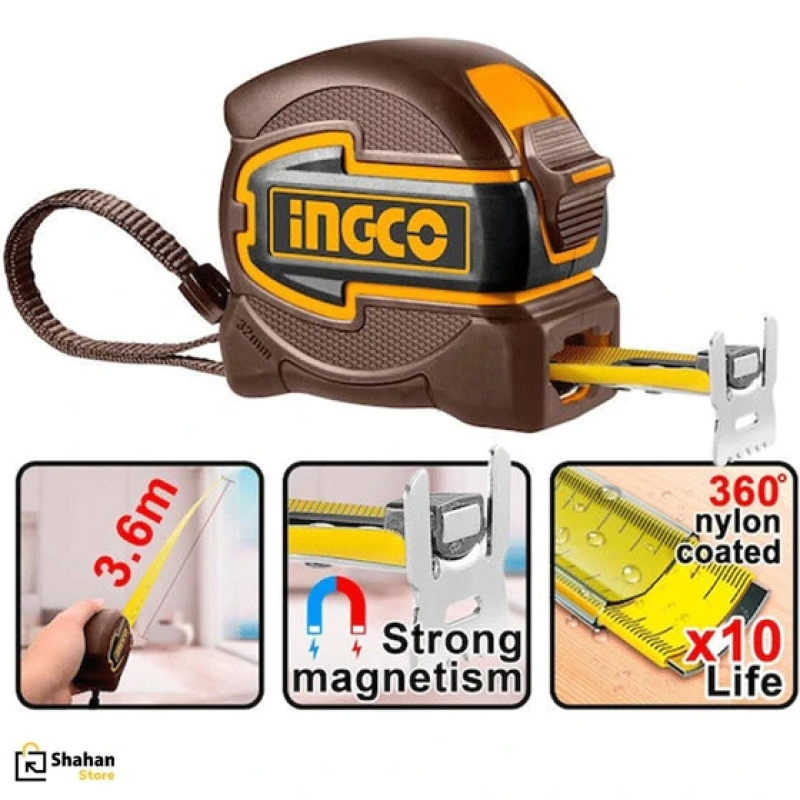 متر روکش دار 5 متری 32 میلیمتری اینکو 80532